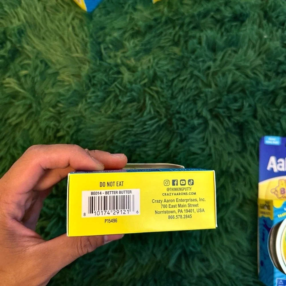 6 Crazy Aaron's Better Butter 3.5 Thinking Tin Squishy